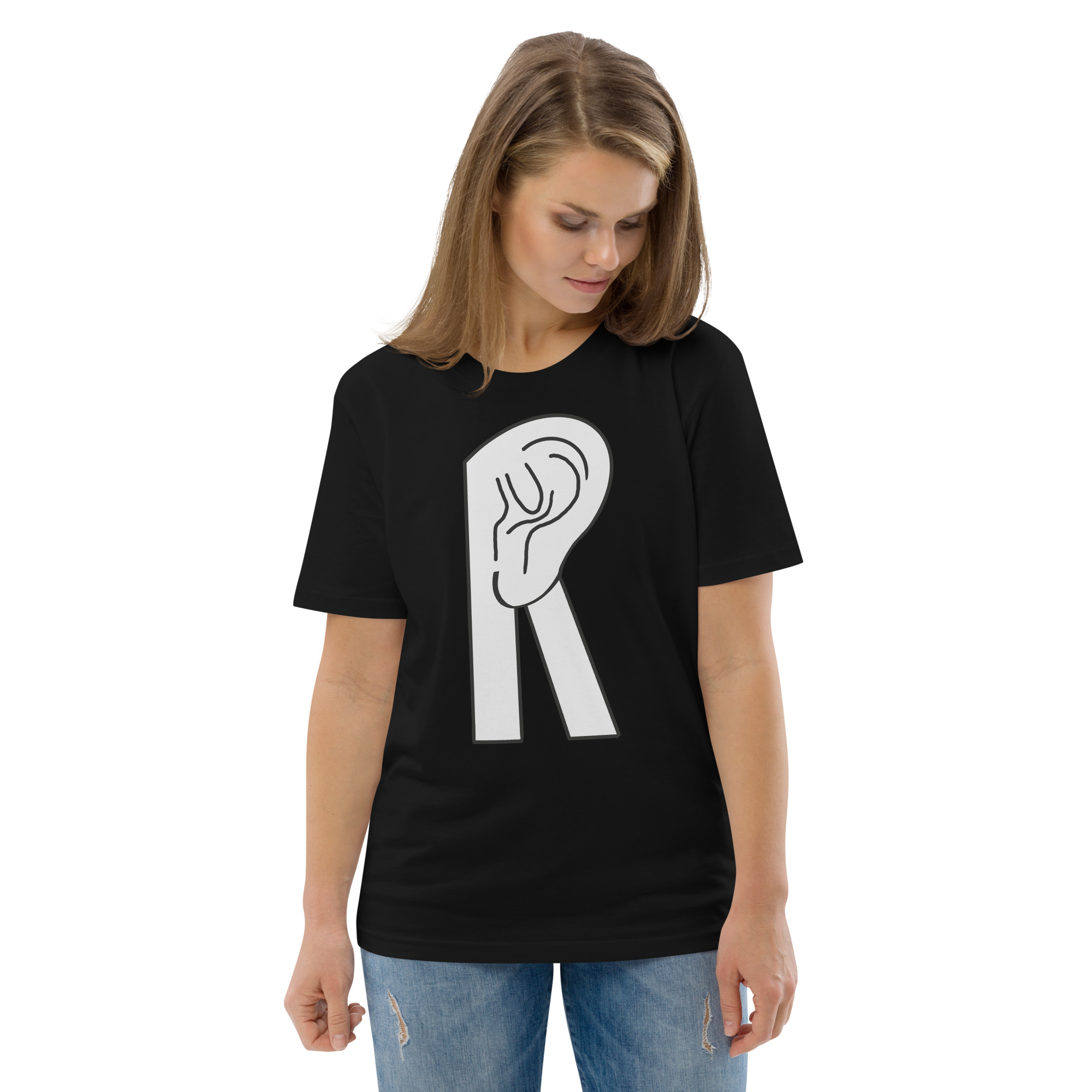 Ear Logo Organic Cotton Tee